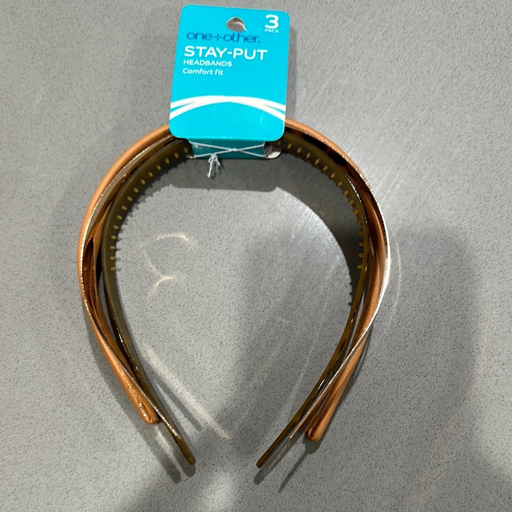 Stay-Put Headbands - Brown